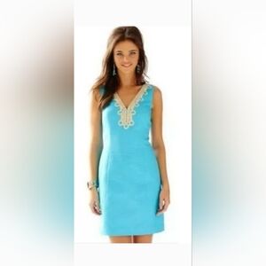 lily pultizer blue dress style 99646